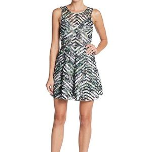 'Mirabella' Fit & Flare Minidress